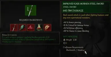 W3EE Redux - 简化制作要求