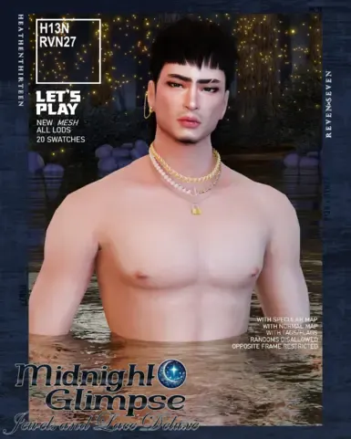 双环链式耳环袖口套装