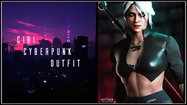 Ciri 赛博朋克套装
