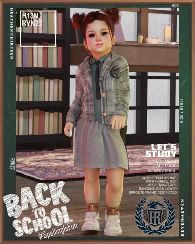 幼儿双层夹克西装冬季校服(女款)