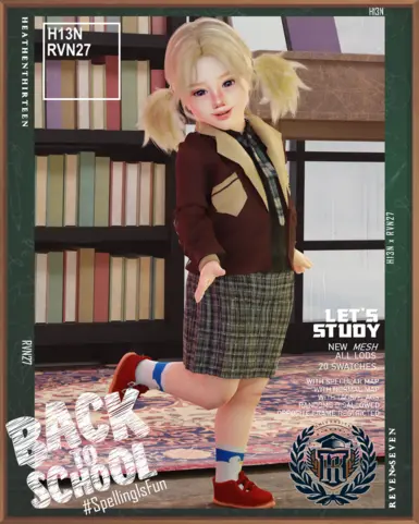 幼儿奢华百褶侧裙冬季校服（女款）