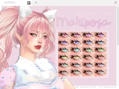 Learxfl 蝴蝶之瞳美瞳
