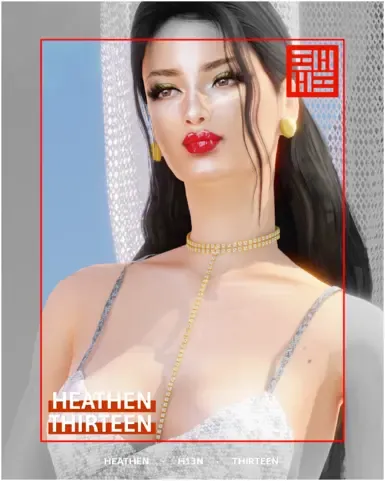 水晶钻石流苏颈链