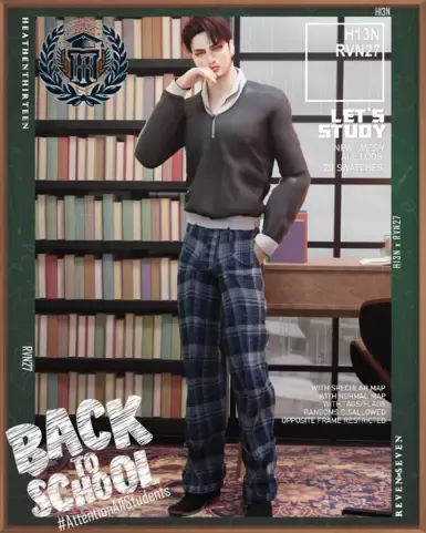 男士奢华宽松百褶裤冬季校服