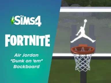 Air Jordan "灌篮高手" 篮球框