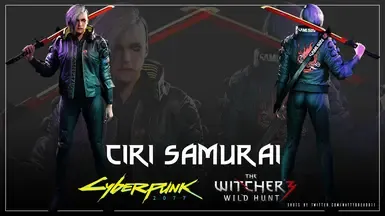 Ciri 赛博朋克2077 武士服装