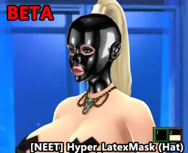 NEET超级乳胶面具(帽子)