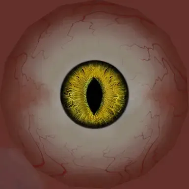4K野兽虹膜与发光猎魔人眼睛