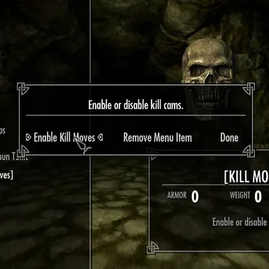 无击杀动作