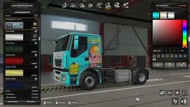 依维柯Stralis(Active Space Super)的Tanis皮肤包