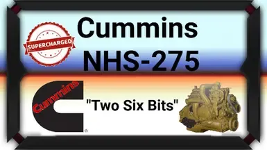 康明斯 NHS-275 增压发动机