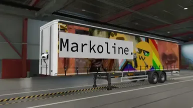 Markoline拖车皮肤。