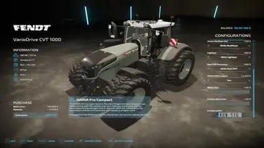 FS22 芬特VarioDrive无级变速拖拉机
