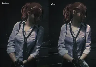 克莱尔·诺瓦无帽且可见内衣（DX11版）