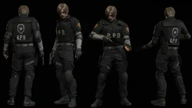 RE4 原版 RPD 配色