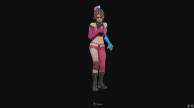 贝卡·伍莱特 - 自由摔跤服装