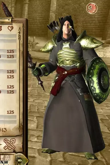 附魔长袍覆盖护甲模组