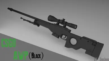 CSGO  AWP  黑色