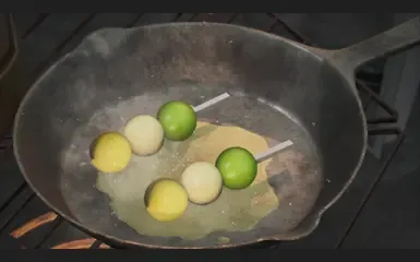 将蔬菜替换为兔子团子。