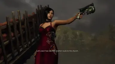 RE4 原版 艾达 抓钩