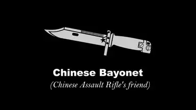 中国刺刀（中国突击步枪的好伙伴）