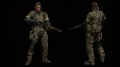 大首领 MGS3 替换里昂