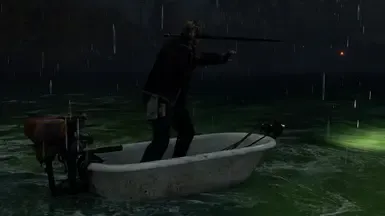 带剑的浴缸船