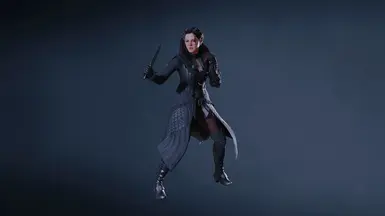伊薇·弗莱(维多利亚套装)覆盖克莱尔(黑色)