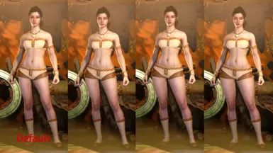 阿克的女性体型滑块预设