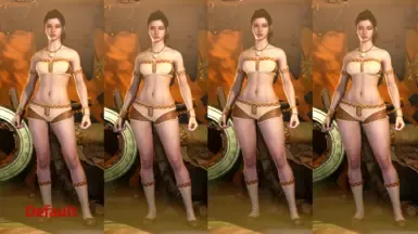 阿克的女性体型滑块预设