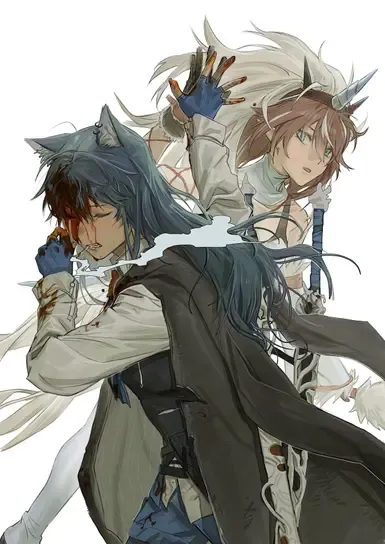 明日方舟 麒麟R夜刀与缄默德克萨斯双剑语音