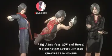 RE6 艾达的脸
