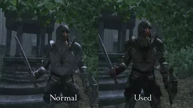 使用过的护甲