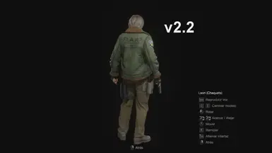 里昂 RE1 风格服装