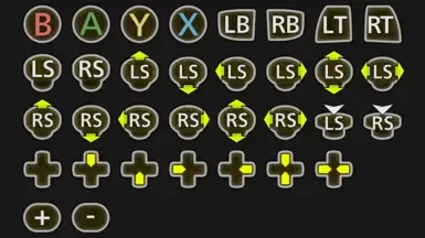 修改版 Xbox 控制器布局图标