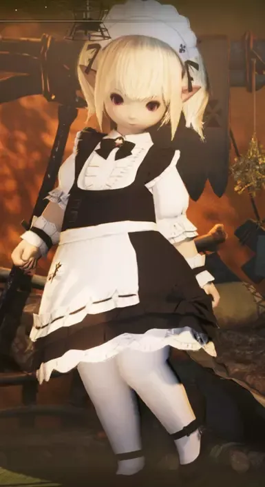 FFXIV 拉拉菲尔族女仆