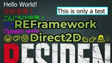REFramework Direct2D