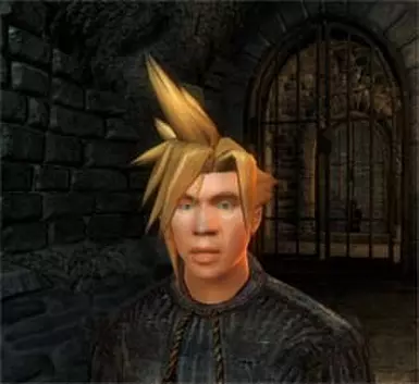 FFVII 克劳德的发型