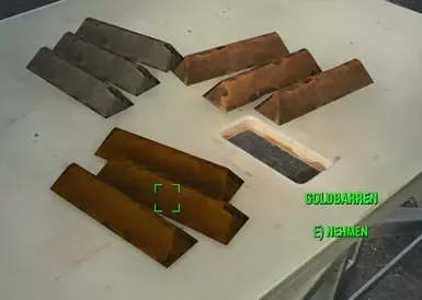 可制作的金条及其他物品