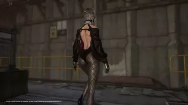 赛博兔女郎移除尾巴
