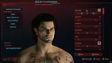 我的(罗密欧)男性V预设