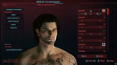 我的(罗密欧)男性V预设