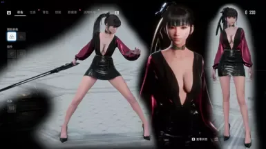 伊芙深V连衣裙MOD