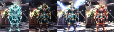 Zinogre GX 委托外观装备(男性与女性)