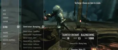 诡异魔法武器附魔