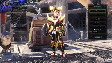 大鬼神怒罗将 女性防具 - 潜水员外观 - 完成