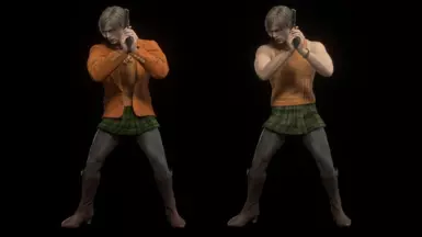 莱昂偷了艾什莉的衣服
