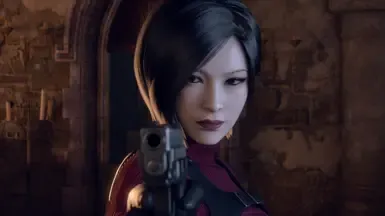 艾达·王 烟熏妆搭配红唇妆容