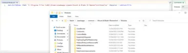 解锁模组文件 - PowerShell