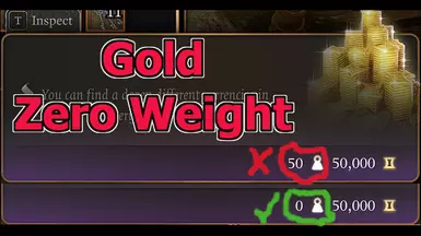 黄金 零重量